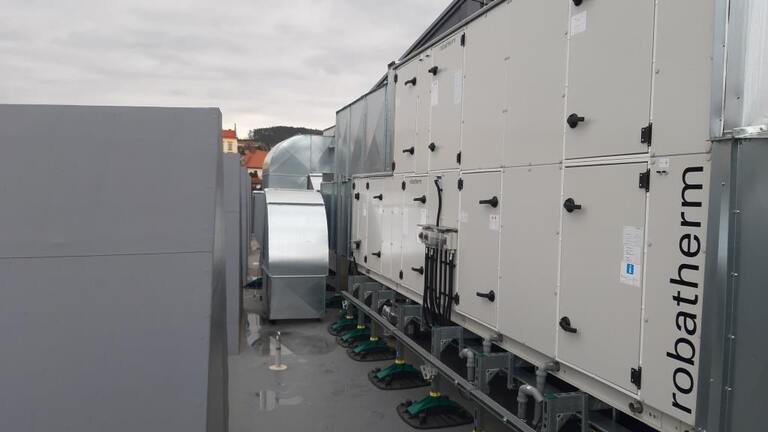 Dodávka regulace VZT