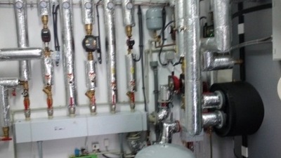 Měření a regulace tepelného čerpadla 150kw