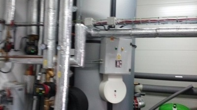 Měření a regulace tepelného čerpadla 150kw