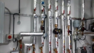 Měření a regulace tepelného čerpadla 150kw