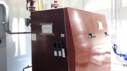 Měření a regulace kotelny