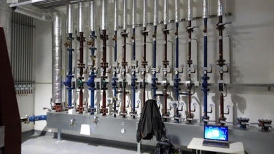 Měření a regulace kotelny