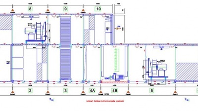 VZT Jednotka o 45000m3/hod