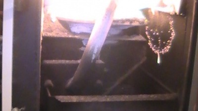 Proces hoření palivo, pelety