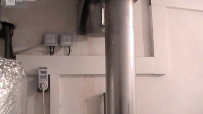 Komín s časovačem