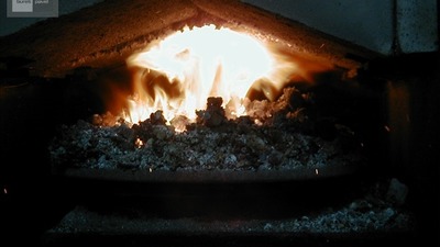 Proce hoření v kotly Benekov