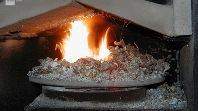 Proce hoření v kotly Benekov