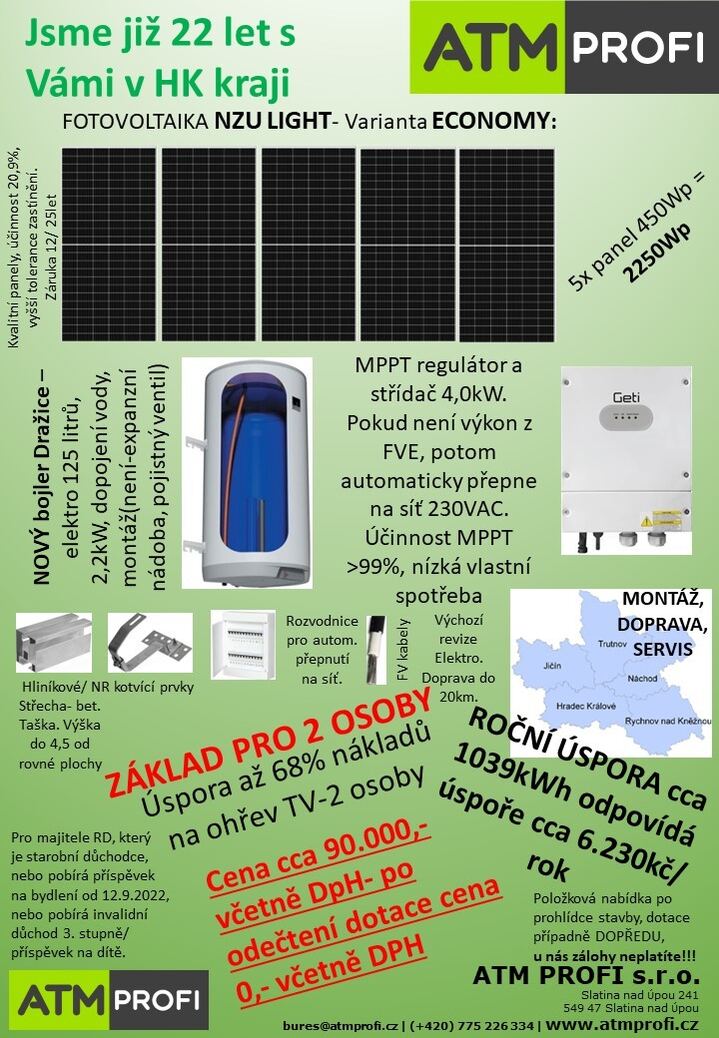 Nová zelená úsporám LIGHT_atm profi ECONOMY